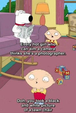 stewie griffin family guy photography joke